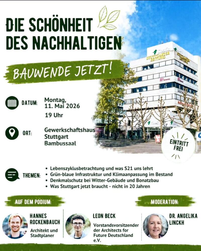 Flyer für die Veranstaltung