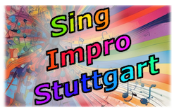 Sing.Impro.Stuttgart als bunte Grafik