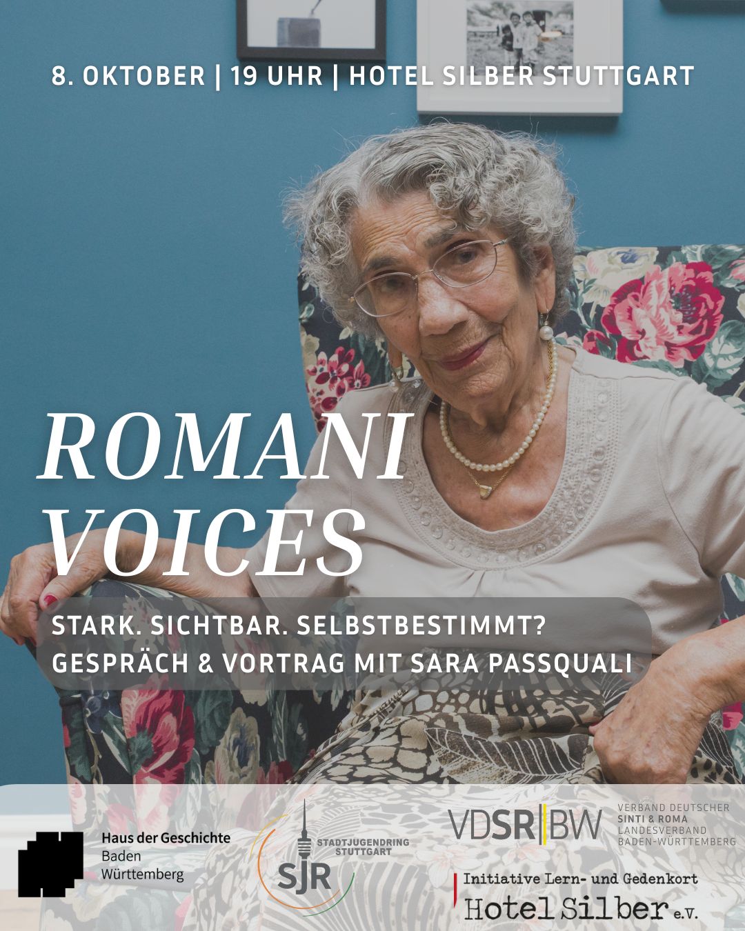 Das Bild zeigt die Auschwitz-Überlebende Zilly Schmidt