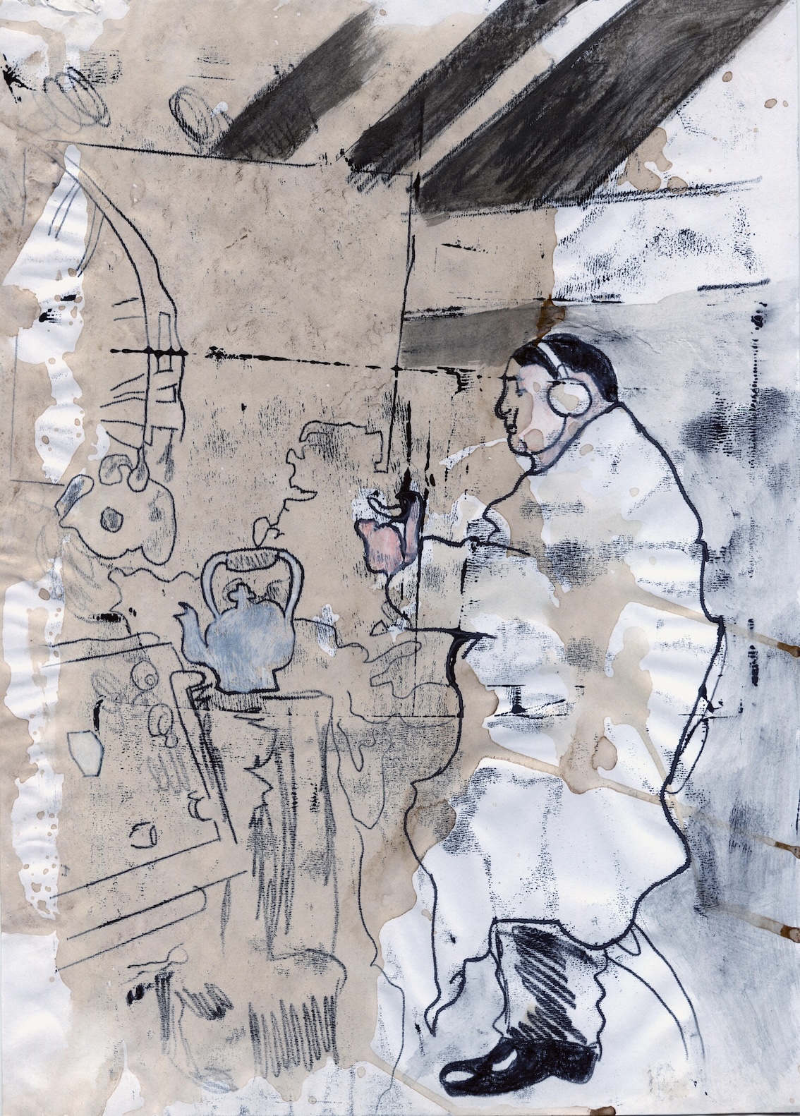 Zeichnung Rudolf Formis von Niki Matita